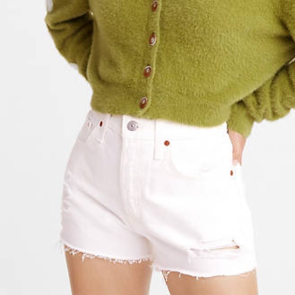 501 Original High Rise Women’s Shorts - Picture 1 of 6